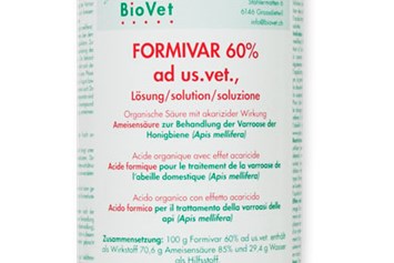 Artikel: Formivar Ameisensäure 60% ad us. vet. Lösung 1.000ml von Andermatt BioVet