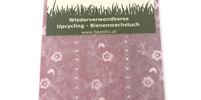 Händler - Bienenwachstuch Klein S (ca. 15 x 15 cm) von Beeofix Upcycling
