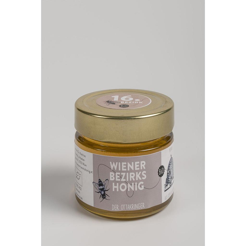 Händler - Lebensmittel und Getränke: Honig - Blütenhonig Wien 16. Bezirk Der Ottakringer 220g von Wiener Bezirksimkerei