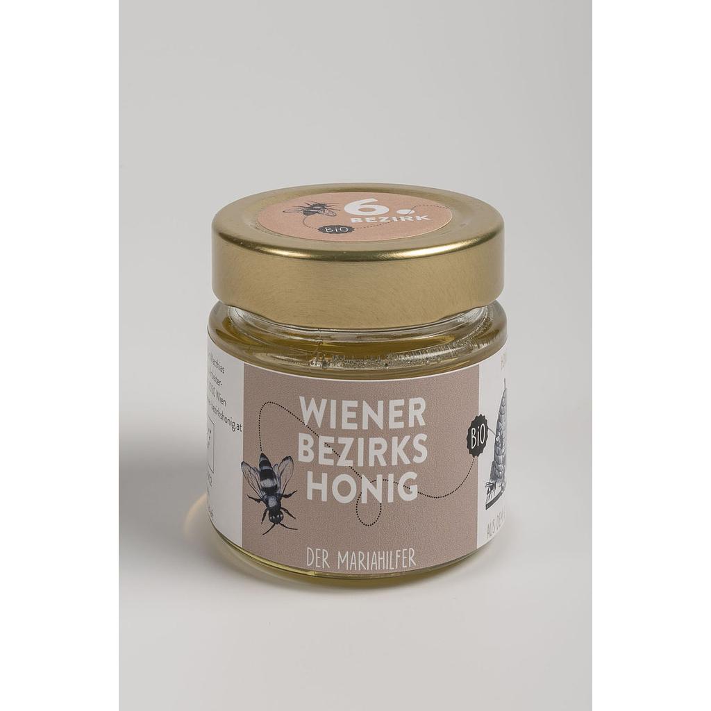 Händler - Lebensmittel und Getränke: Honig - Blütenhonig Wien 6. Bezirk Der Mariahilfer 100g von Wiener Bezirksimkerei