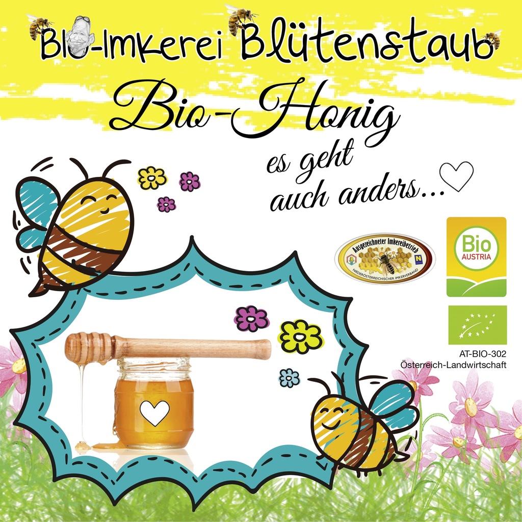 Artikel: Ostergeschenkkarton Honig Die gesunde Osterüberraschung von Bio-Imkerei Blütenstaub