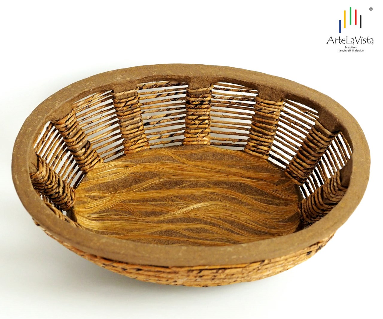 ArteLaVista - brazilian handicraft & design Produkt-Beispiele Schale Gamela Trama