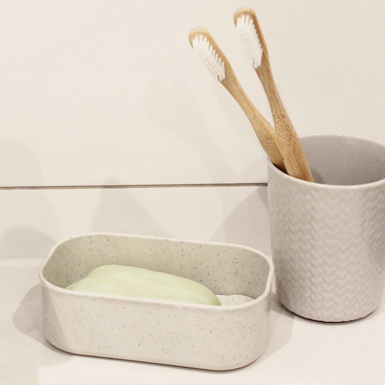 Händler - Wien-Stadt - Nachhaltige Seifendose - konsequent Naturkosmetik Seifendose aus Zuckerrohr - creme/weiß