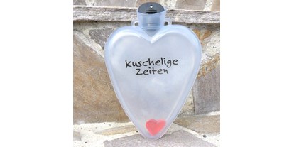 Händler - Click & Collect - Hagenbrunn - Herzflasche “Kuschelige Zeiten” - JOY Herzflasche “Kuschelige Zeiten”