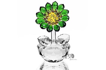 Artikel: Kristallglas Sonnenblume - Kristallglas Sonnenblume