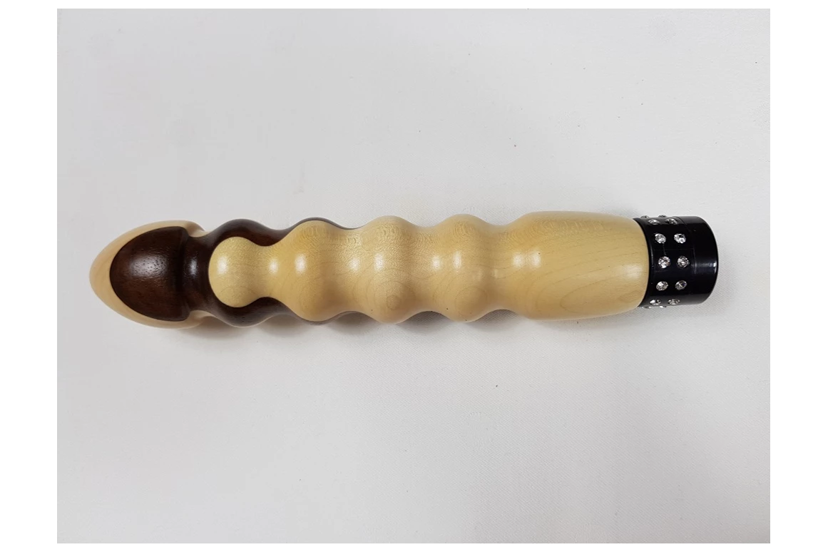 Artikel: Holzvibrator Vinzenz aus Ahorn- und Nussholz