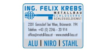 Händler - PLZ 2201 (Österreich) - Ing. Felix Krebs Metallbau Schlosserei Schlüsseldienst