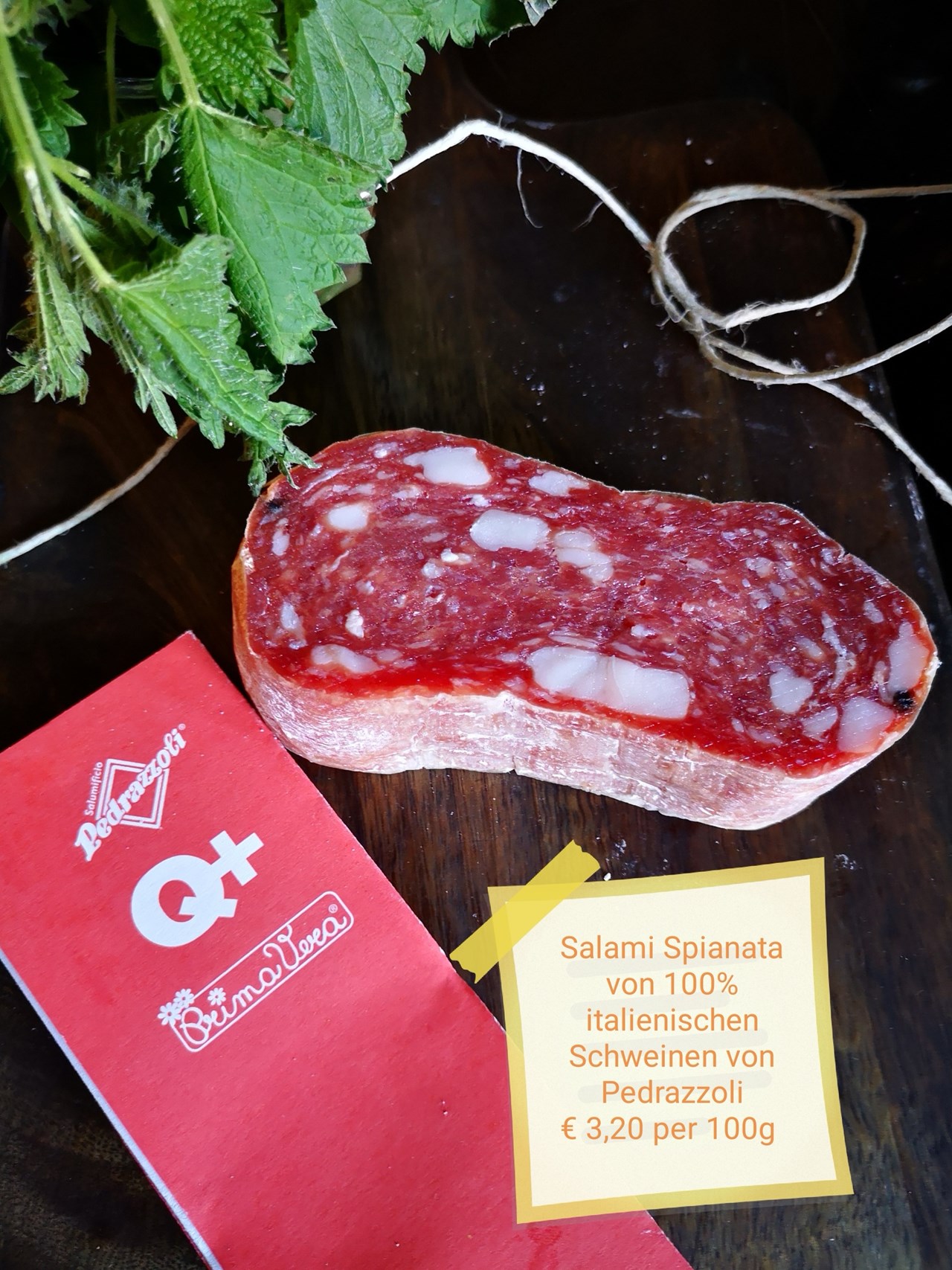 Logosys Handels GmbH Produkt-Beispiele Salami Spinata