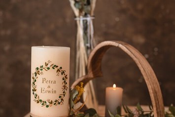 Unternehmen: Hochzeitskerzen, Taufkerzen, Gedenkkerzen - Candles - Taferner