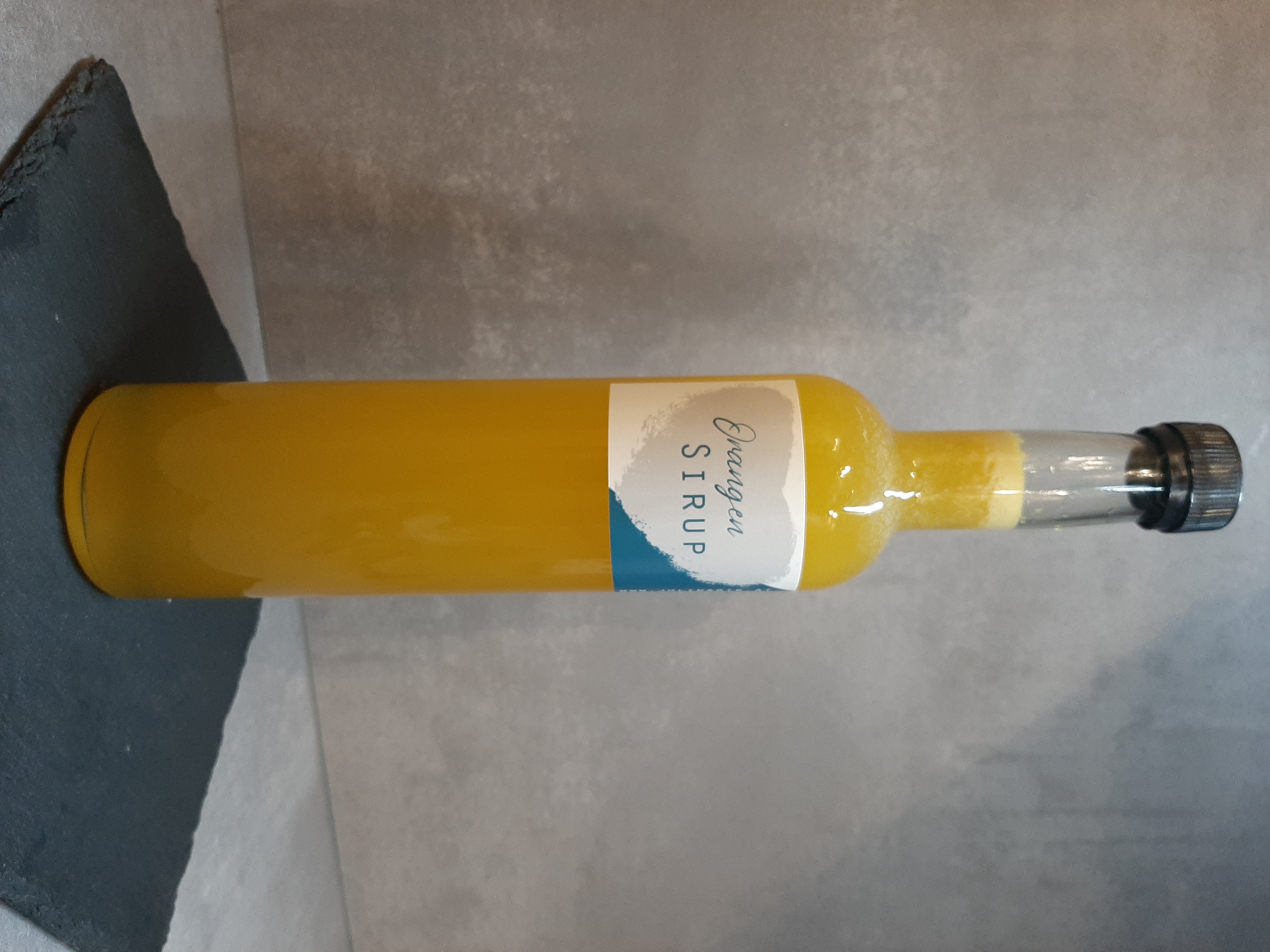 Julinarik Produkt-Beispiele Orangen Sirup