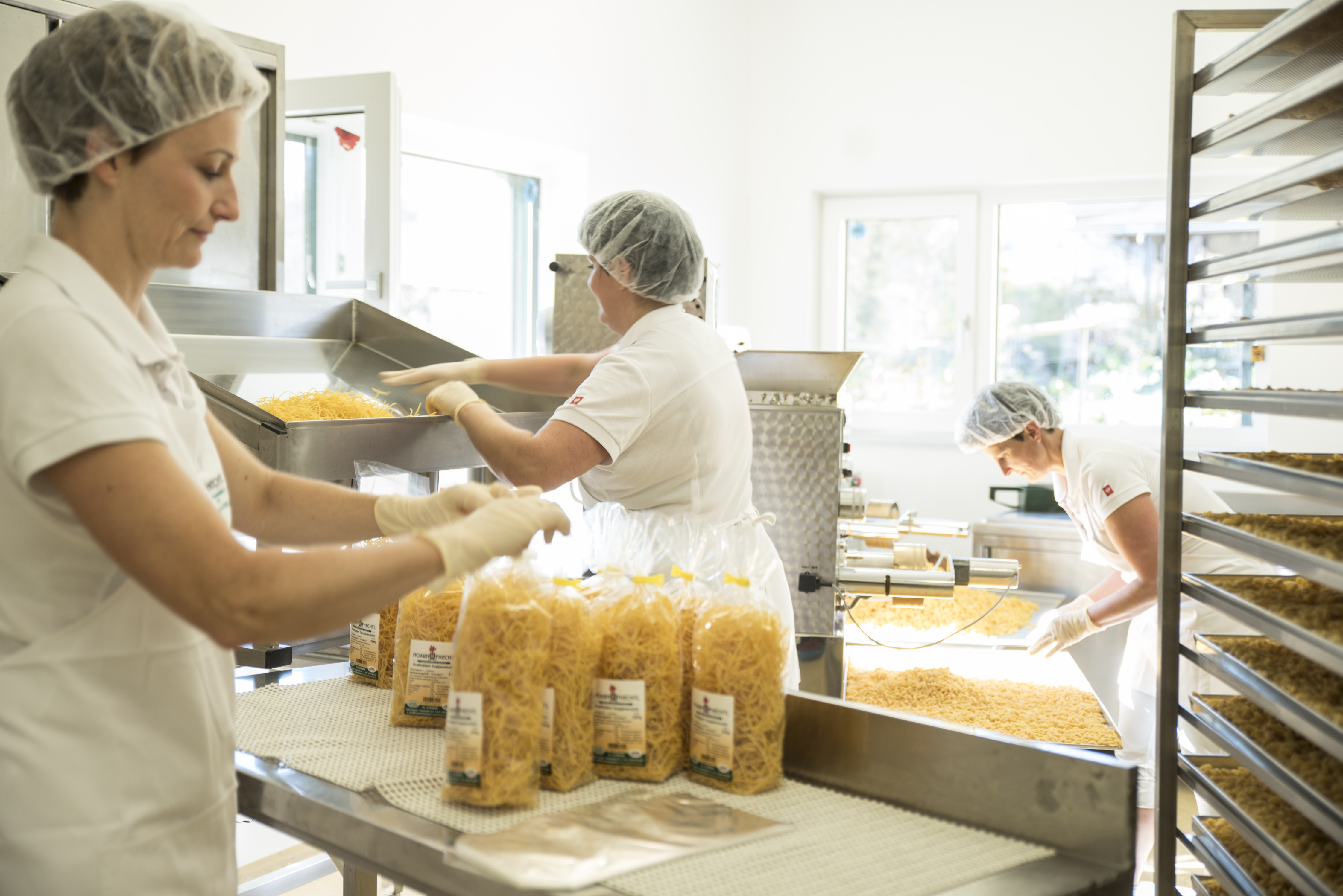 Händler - Steiermark - Nudelproduktion - Moarhofhechtl Fa. Schrenk, Teigwaren-Freilandeier-Hofladen