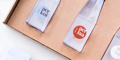 Händler - Feldkirchen bei Graz - Unser Putzmittel Trio Starter Set mit 3x500ml Sprühflaschen und 3x Pulver-Nachfüllungen für Bad-, Küche-, und Glasreinigung - aer GmbH