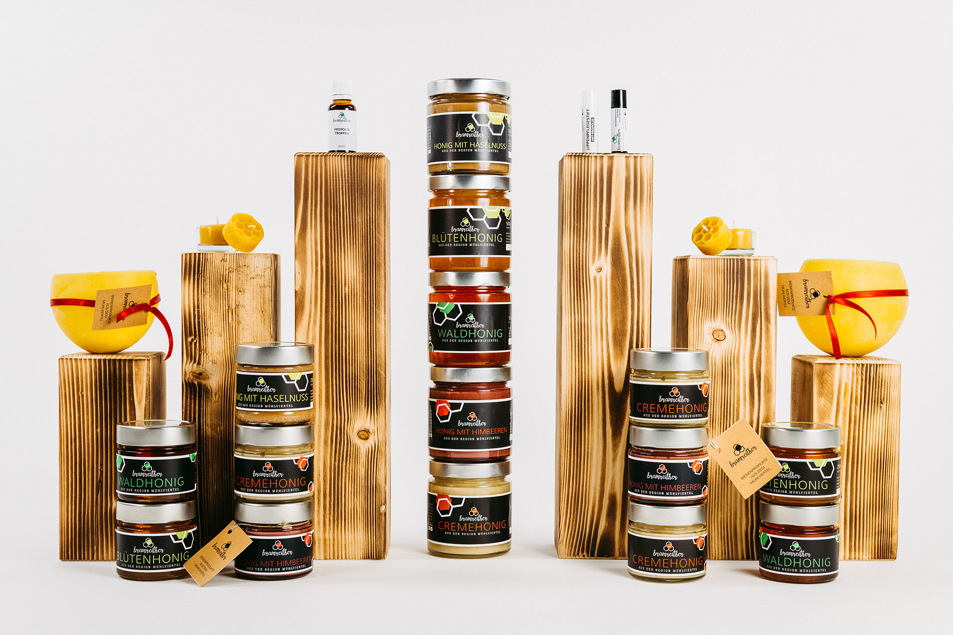 Bio Imkerei Bramreither - Bio Honig und weitere Bienenprodukte aus dem Mühlviertel Produkt-Beispiele Bio Honig