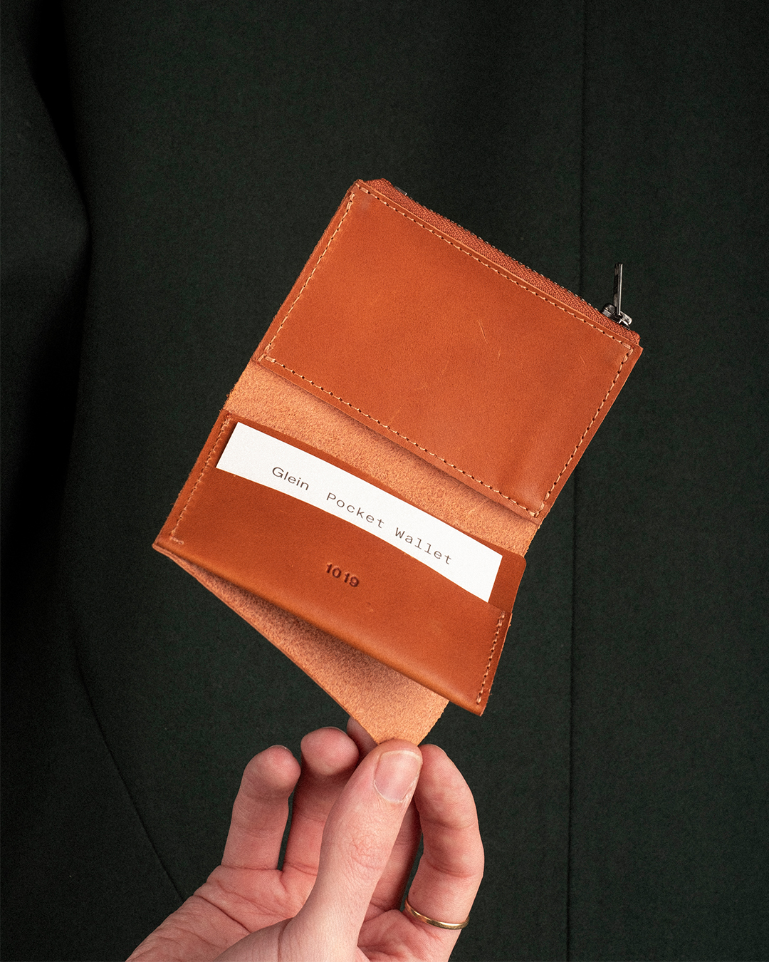 Händler - Wien-Stadt Penzing - Pocket Wallet Zip Mattone - Glein