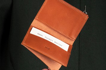 Unternehmen: Pocket Wallet Zip Mattone - Glein