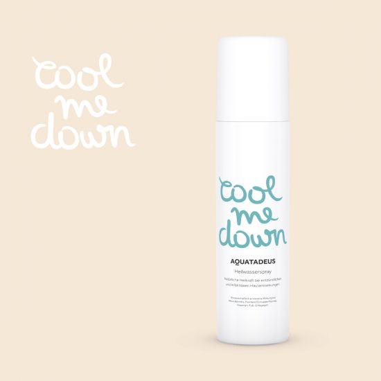 Aquatadeus Produkt-Beispiele Heilwasserspray