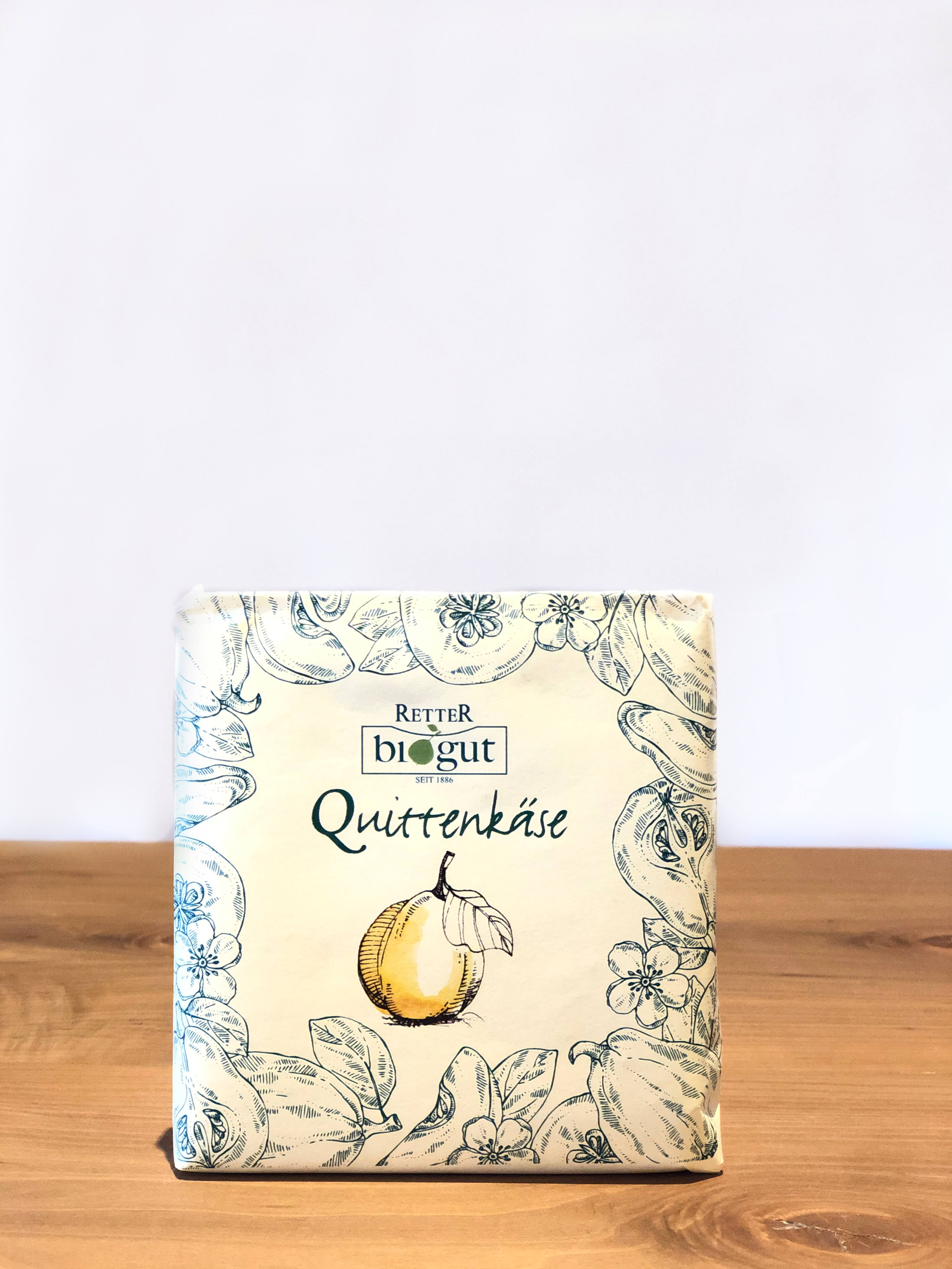 Retter BioGut Produkt-Beispiele Bio Quittenkäse