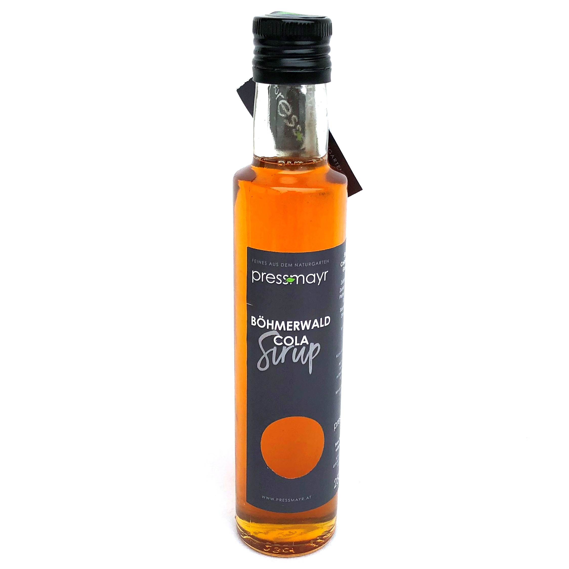 Pressmayr - Fam. Haselgruber Produkt-Beispiele Böhmerwald Cola Sirup