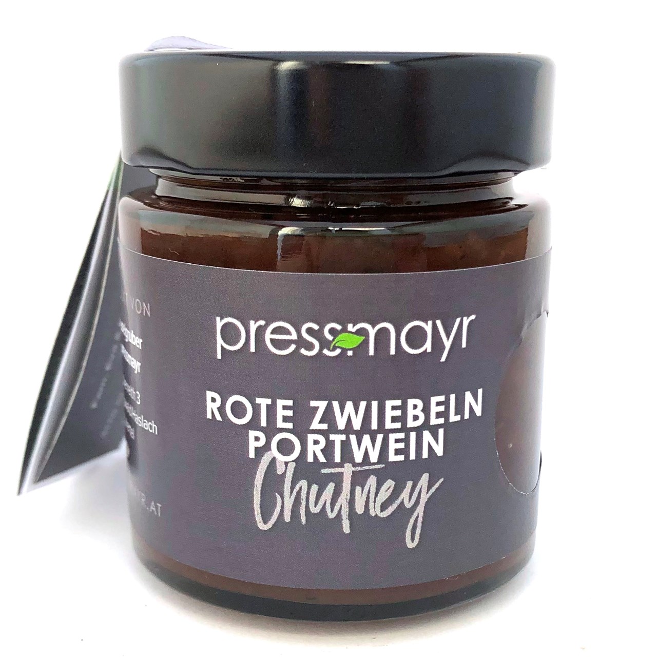 Pressmayr - Fam. Haselgruber Produkt-Beispiele Rote Zwiebel-Portwein Chutney