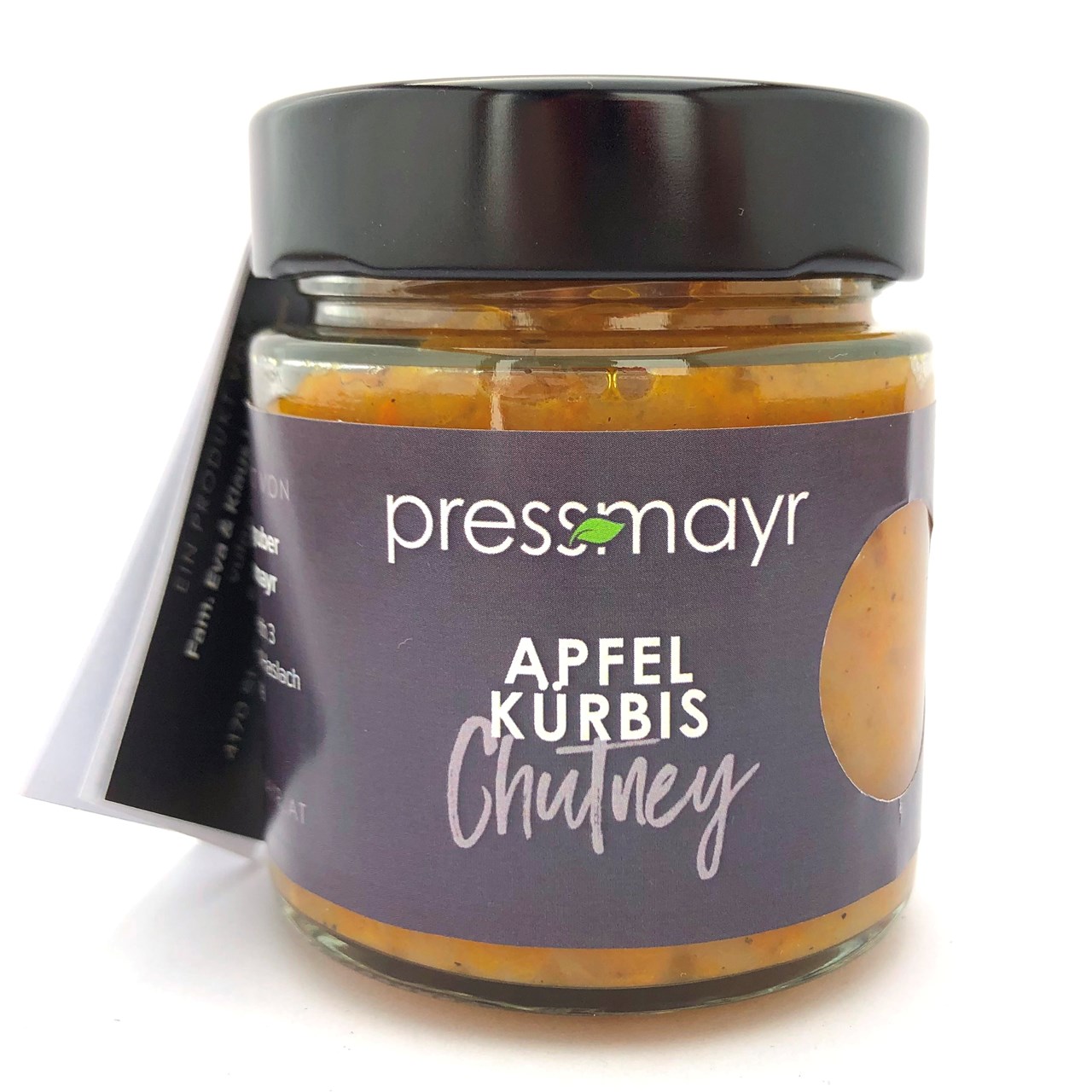 Pressmayr - Fam. Haselgruber Produkt-Beispiele Apfel-Kürbis Chutney