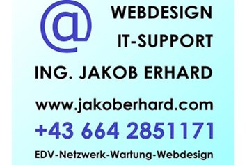 Unternehmen: EDV-Dienstleister und Webdesigner, seit 2009 im Tiroler Unterland, Trainer, Berater und vieles mehr - www.jakoberhard.com 