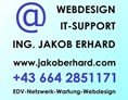 Unternehmen: EDV-Dienstleister und Webdesigner, seit 2009 im Tiroler Unterland, Trainer, Berater und vieles mehr - www.jakoberhard.com 