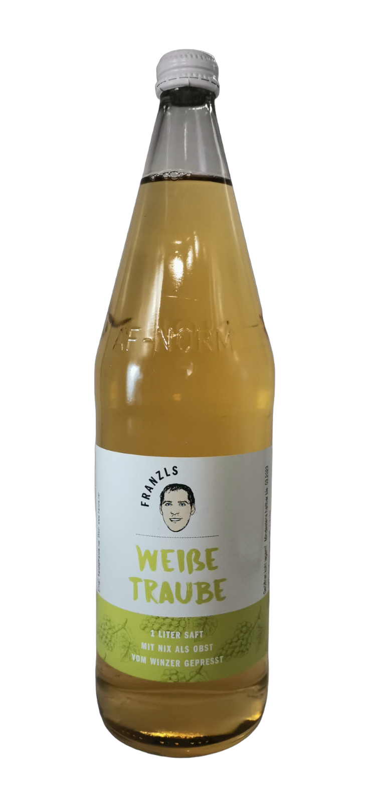 FRANZLS Fruchtsäfte Produkt-Beispiele Weißer Traubensaft