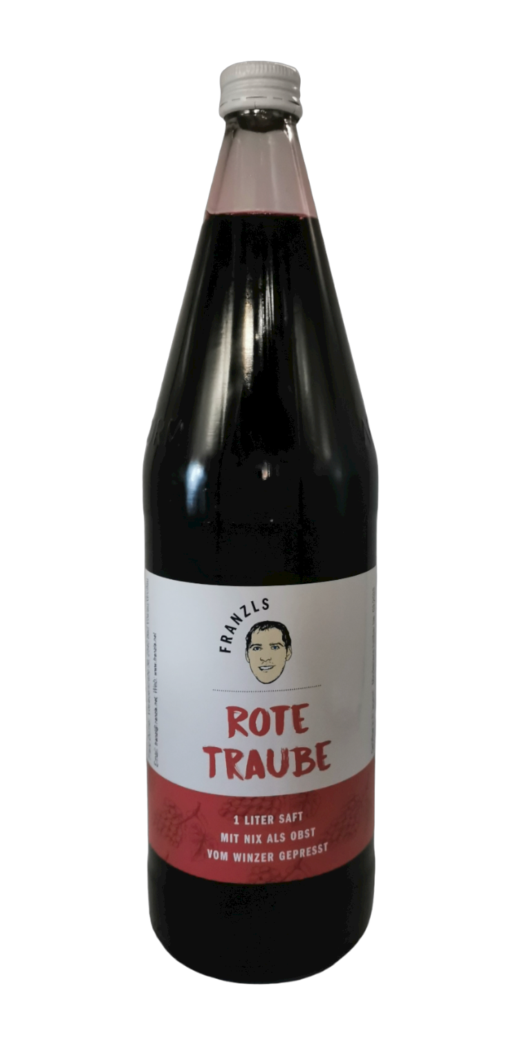 FRANZLS Fruchtsäfte Produkt-Beispiele Roter Traubensaft