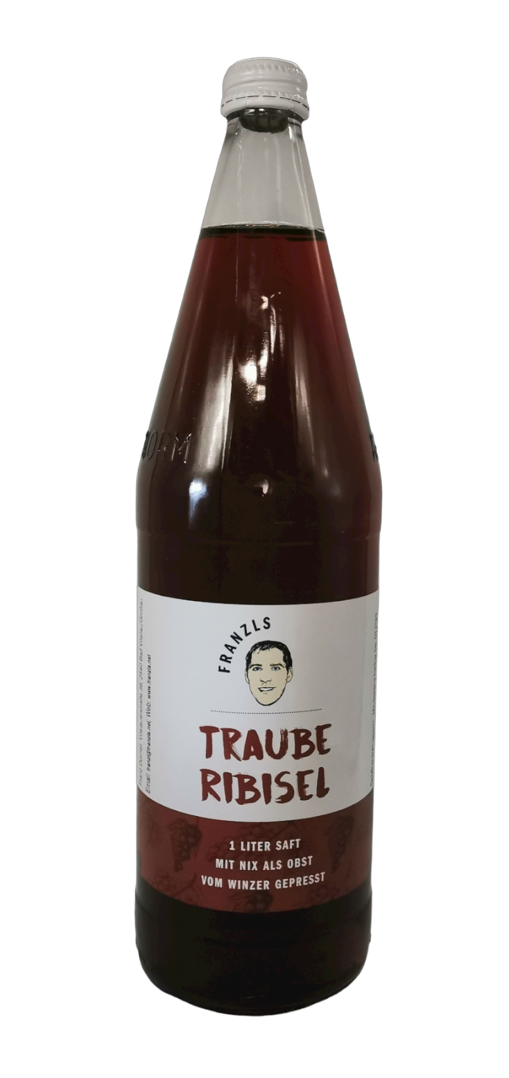 FRANZLS Fruchtsäfte Produkt-Beispiele Traube Ribisel