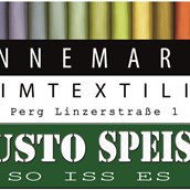 Unternehmen - Logo Annemarie Heimtextilien GmbH mit Gusto Speis II - Annemarie Heimtextilien GmbH