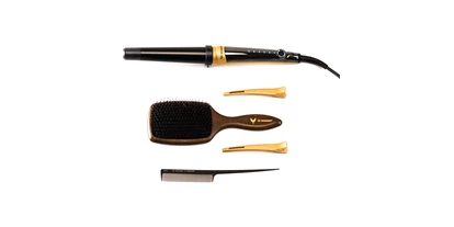 Händler - Fürstenfeld - rod vs4 lockenstab gold set mit titanium-teflonbeschichtung mit ölen und turmalin & touch screen - hh simonsen austria