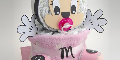 Händler - Bezirk Gmünd - Windeltorte Maus (Mädchen & Junge möglich) - Babybär Kollektion
