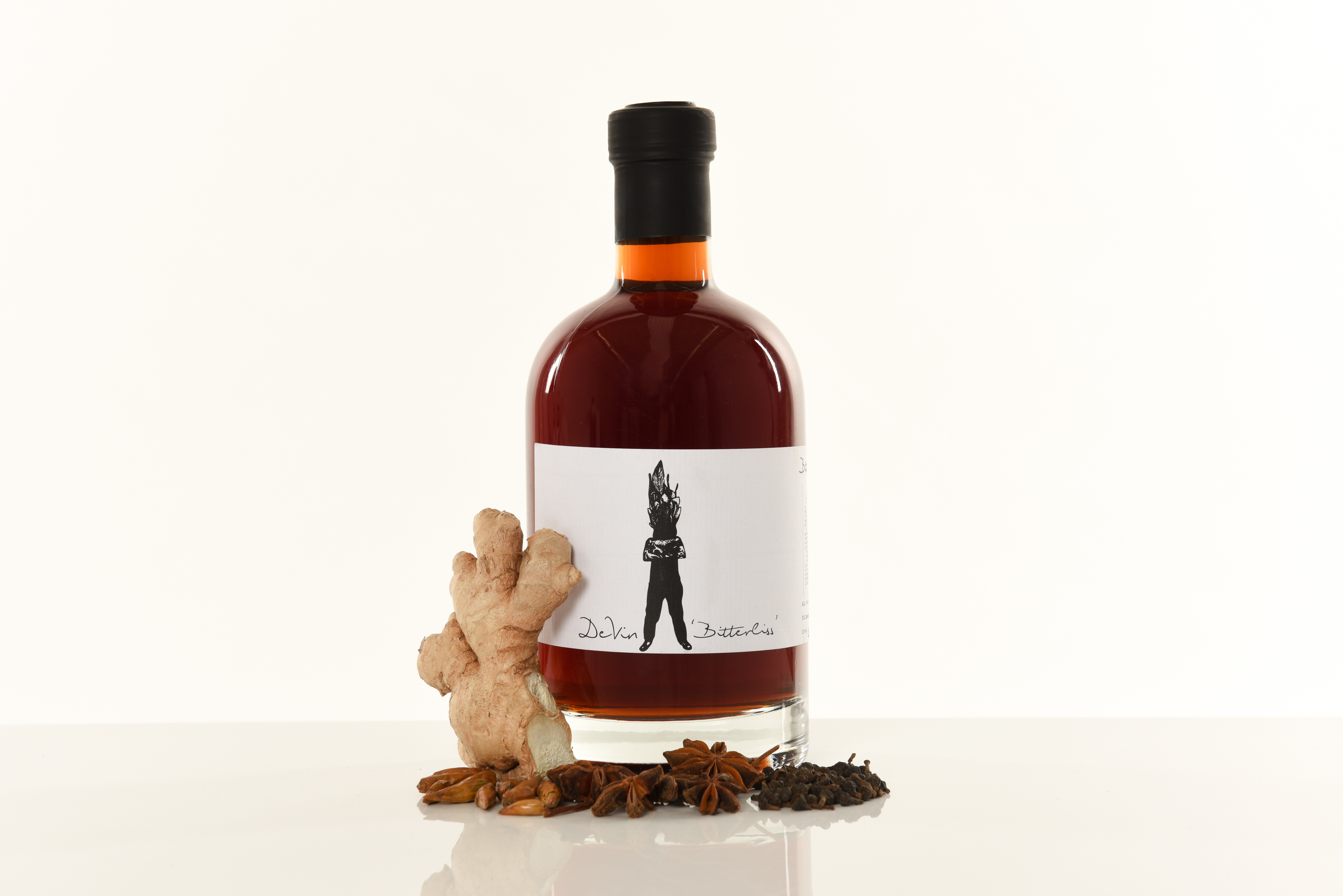 DeVin spirits Produkt-Beispiele  'Bitterliss' - Bitter