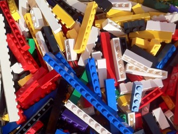 Drehscheibe24.at Produkt-Beispiele 1 kg LEGO® einreihige Basic Steine/ Bausteine