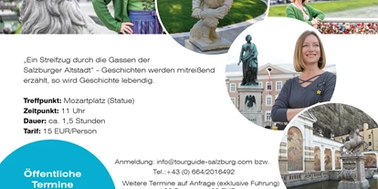 Händler - PLZ 5161 (Österreich) - Salzburg Stadtführungen