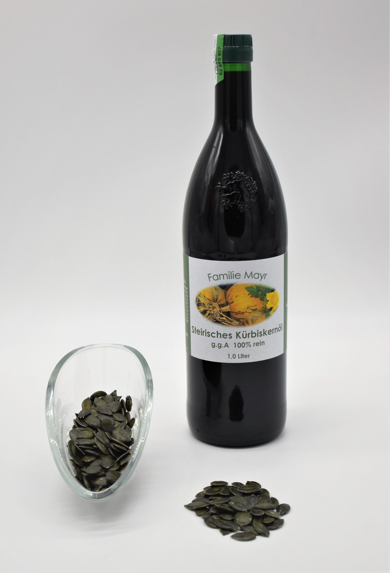 BIO Aroniahof Mayr Produkt-Beispiele Steirisches Kürbiskernöl