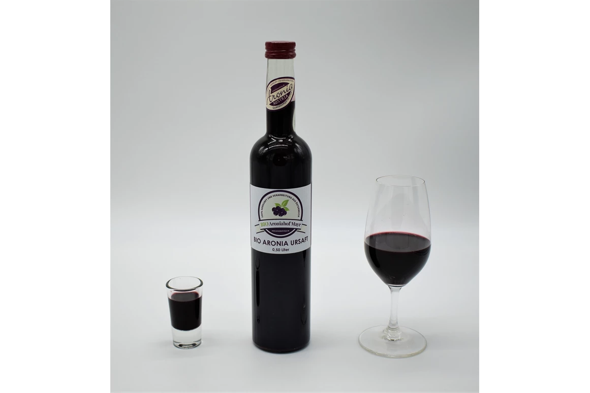 Unternehmen: BIO Aronia Ursaft 0,5 L - BIO Aroniahof Mayr