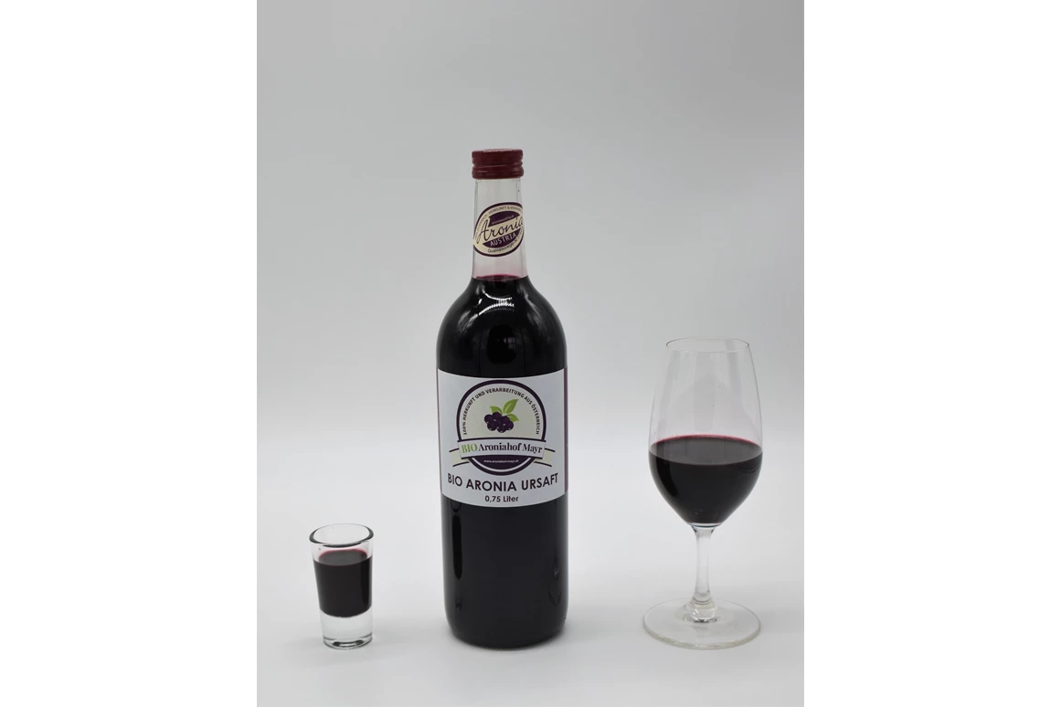 Unternehmen: BIO Aronia Ursaft 0,75 L - BIO Aroniahof Mayr