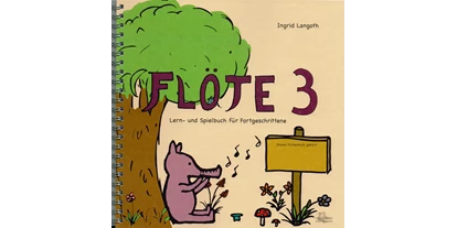 Händler - Wien-Stadt Wien - FLÖTE 3  Lern- und Spielbuch für Fortgeschrittene 
ISMN 979-0-50285-003-6  100 Seiten  € 17,- - FAiRi-DRAGeN Eigenverlag   Ingrid Langoth