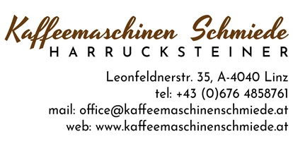 Händler - Hol- und Bringservice - Dietrichschlag (Bad Leonfelden) - Kaffeemaschinen Schmiede Harrucksteiner