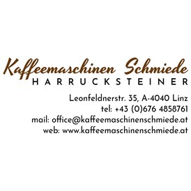 Unternehmen: Kaffeemaschinen Schmiede Harrucksteiner