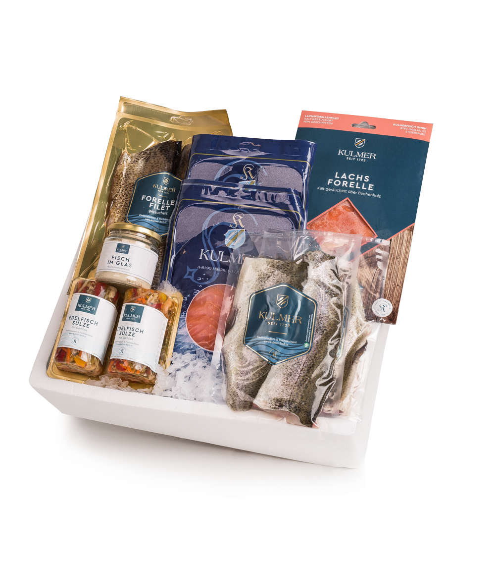 Kulmer Fisch Produkt-Beispiele Kulmer Fisch Box Standard