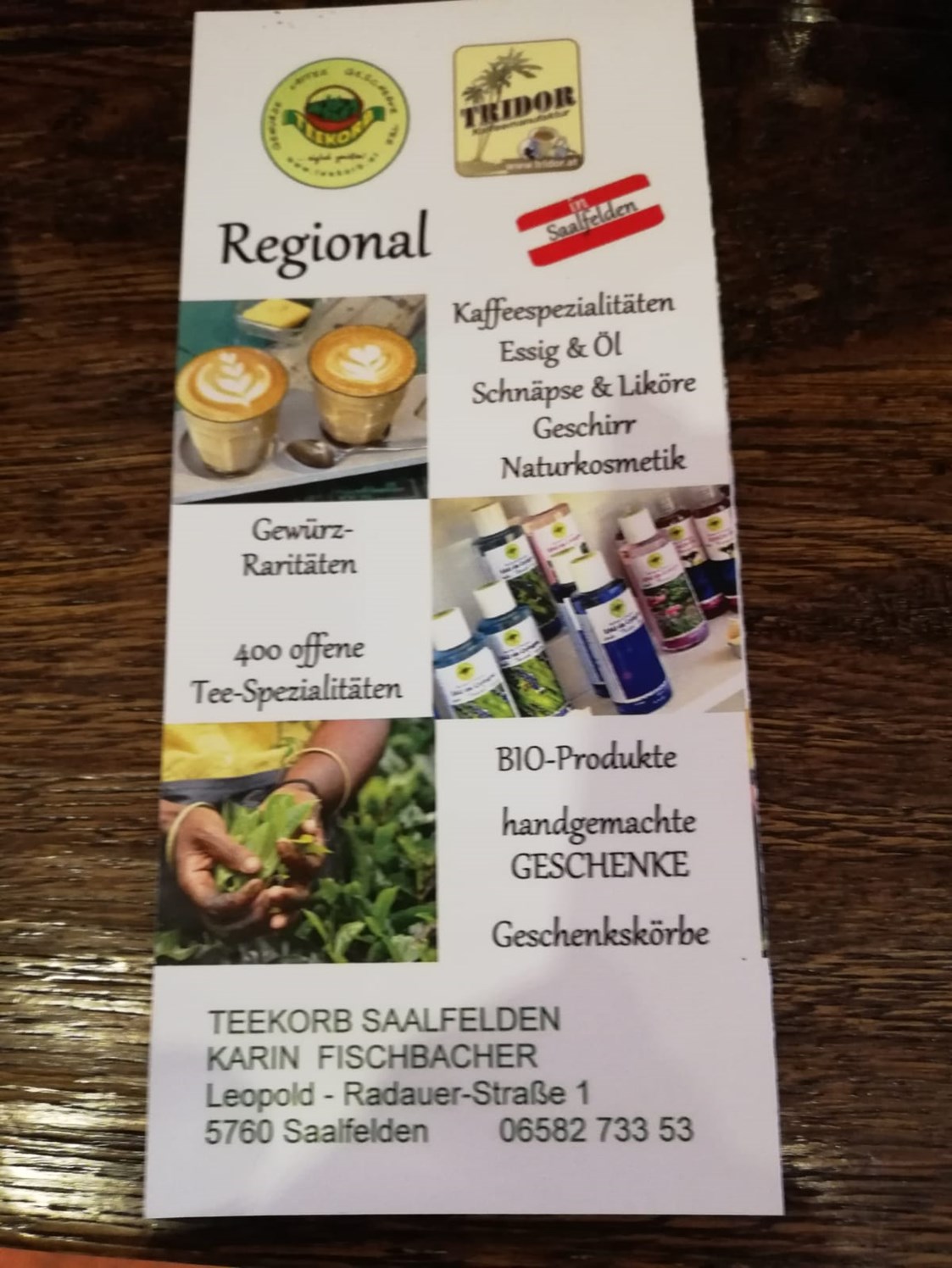 Unternehmen: Teekorb Saalfelden 