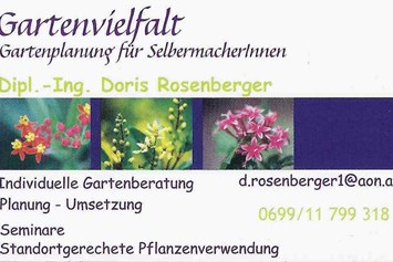Unternehmen: Gartenvielfalt Rosenberger 