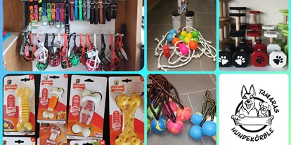 Händler - Ludesch - Diverses Zubehör: Bälle, Intelligenz - Spiele, Nylabone, Beisswürste, Beisskissen,  - Tamaras Hundekörble