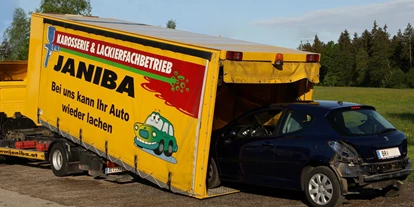 Händler - PLZ 5161 (Österreich) - Hol- und Bring-Service - JANIBA Karl GesmbH Karosserie- und Lackierfachbetrieb