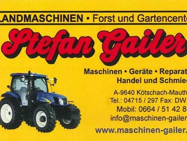 Unternehmen: Landmaschinen, Forst und Gartencenter - Stefan Gailer