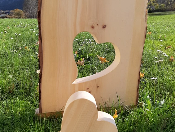 Unternehmen: Dekobrett aus Zirbenholz - Tischlerei Holz