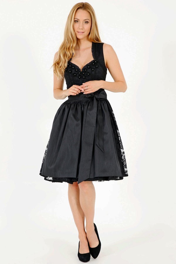 TRACHTEN KAISER Mode Manufaktur Produkt-Beispiele Krüger Dirndl Soley schwarz