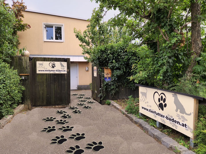 Händler - Himberg (Himberg) - Abholung vom Lager Valeriestrasse - tierfutter-baden